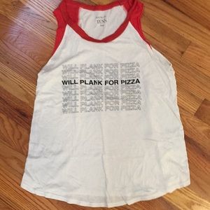 House of TENS Will plank for pizza tank